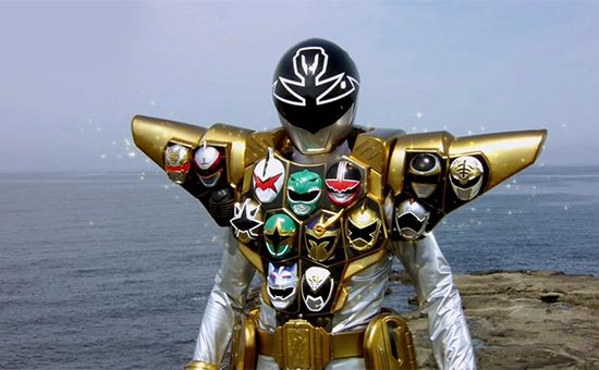 gold megaforce ranger